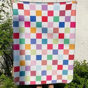 Brand New Lady Thom Tile Checker Blanket